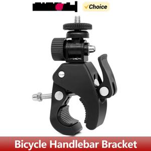 자전거 브래킷 GoPro Hero 용 자전거 Bandlebar 마운트 홀더 12 11 10 9 8 7 6 5 Insta360 X2 X3 DJI Osmo 액션 카메라 액세서리