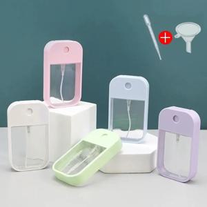 도매 미니 카드 45ml Carded 액자 향수 여행 휴대용 다채로운 스프레이 병 휴대용 리필 손 소독제 병