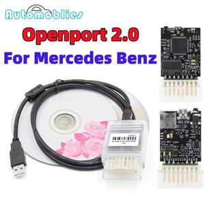 전체 칩 Openport 2.0 ECU 플래시 오픈 포트 2 0 칩 튜닝 OBD2 자동차 진단 도구 메르세데스 벤츠 J2534 ECU 코드 스캐너