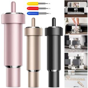 Cricut용 블레이드 Explore 3/Air 2/Air/One/ Cricut Maker 3/Maker 견고한 하우징 Cricut 절단용 30/45/60도 플로터 블레이드