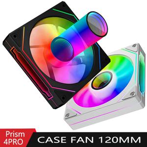 PRISM 4 PRO 120mm 5V 3PIN ARGB 냉각 팬 12V 4핀 컴퓨터 섀시 팬