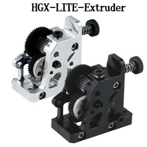 HGX-LITE-압출기 듀얼 기어 압출기 하드 스틸 감속 기어 CR10 CR 10S Ender3 V2 VORON 용 고속 모터 3D 프린터 부품