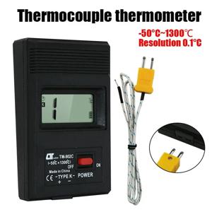 TM902C 디지털 K 유형 온도계 센서 + 열전대 프로브 감지기 -50 ℃   to1300 ℃   온도 측정기