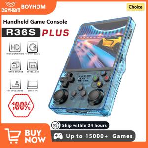 R36S R36Plus 레트로 핸드 헬드 게임 콘솔 Linux 64 비트 시스템 4 