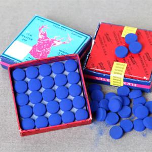 Fox Smiling 50pcs 9/10/11/12/13mm 당구 풀 큐 팁 M 경도 당구 스누커 큐 ​​스틱 팁 당구 큐 액세서리