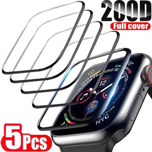 Apple Watch 용 화면 보호기 7 6 SE 5 9 8 4 3 2 40MM 41MM 42MM 44MM 45MM 38MM IWatch Ultra 2 용 세라믹 필름 49MM 유리가 아님