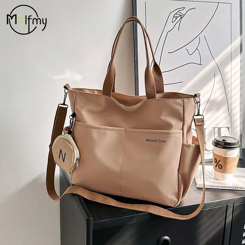 방수 여성 핸드백 어깨 크로스 바디 가방 학생 숙녀를위한 옥스포드 토트 백 여성 핸드백 Bolsa Bolsas Para Mujeres