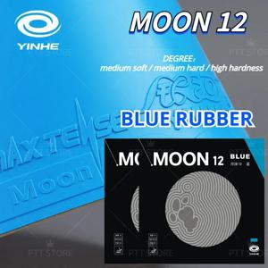 기존 YINHE Moon 12 블루 탁구 고무 Galaxy Pips-In 기존 YINHE 탁구 고무 블루 스폰지 Yinhe 고무