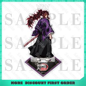 Demon Slayer: Kimetsu no Yaiba Infinity Castle 아크릴 스탠드 고품질 새 버전 캐릭터 피규어 스탠딩 팬 장난감 선물