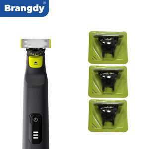 Brangdy 360 면도기 교체 블레이드 One Blade Pro QP2520 QP2630 QP2724 QP2834 QP4631 QP6531 하이브리드 전기 수염 트리머