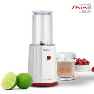 국산 다용도 만능 미니믹서기 다지기 주서기 다기능 믹서기 컵 2종 300ml 500ml