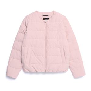 N254WDW920 여성 헤론 U넥 경량 구스다운 점퍼 PINK