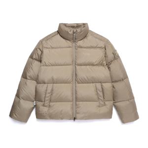 N254UDW970 에이라 하이넥 구스다운 점퍼 OAK BEIGE