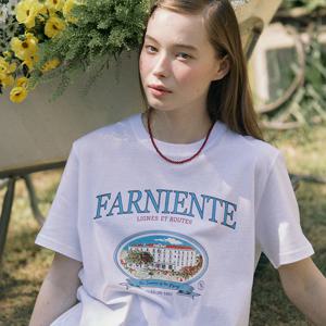 [아워호프] Farniente T-shirt - White [H24SM2-TS21-WHI]