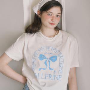 [아워호프] Ballerine T-shirt - Cream [H24SM1-TS12-CRE]