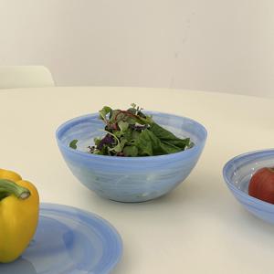 알라바스터 보울 18cm 스카이블루