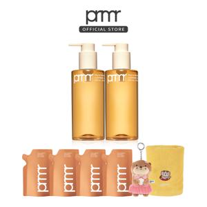 [CJ단독][PRMR] 마일드 앤 퍼펙트 클렌징 오일 투 폼 200ml 더블구성(+본품용량+수달세면타월+수달키링)