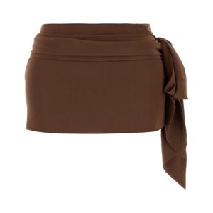 [해외직구] 25SS  스커트 P142WSOOO12L0 F0HK4 Brown