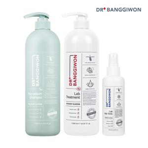 노세범 두피피지개선 샴푸1L+랩 트리트먼트 1L+랩 헤어토닉 150ml/딥클렌징