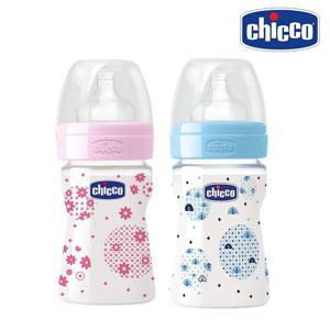 치코 NEW 웰빙 PP젖병 150ml 실리콘 2개
