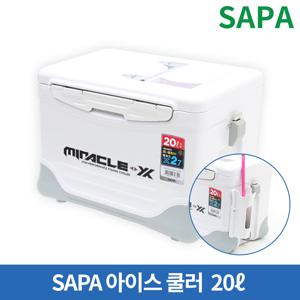 미라클X 아이스박스 20L SIC-020HE 쿨러 낚시 캠핑 레져