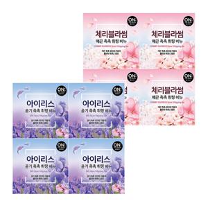 [롯데백화점][엘지생활건강](온더바디) 휘핑비누 90gX4개입 2종 중 선택1