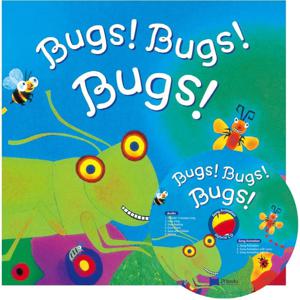 노부영 송 애니메이션 세이펜 Bugs! Bugs! Bugs! (원서 & CD) - 노래부르는 영어동화