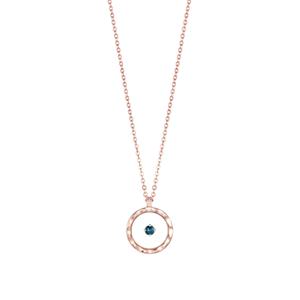 14K 라스텔라 블루 다이아몬드 목걸이 P1616D