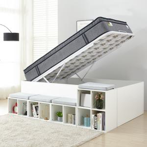 리프트업 수납침대 프레임 SS 높이400