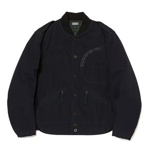 컬러비콘 블루종 자켓 네이비 24WBM-G01132