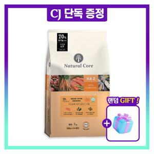 네추럴코어 강아지사료 유기농 연어 7kg + 랜덤간식