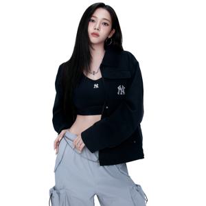 [공식] [카리나PICK]베이직 카라 워크자켓 NY (Bk)