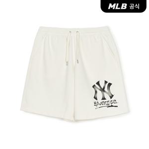 [공식] [카리나PICK] 베이직 빅로고 6부 반바지 NY (Cream)