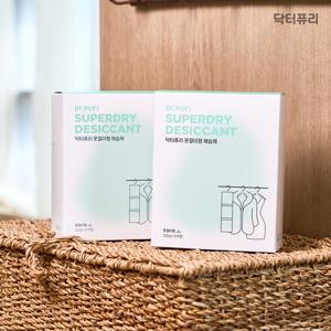 닥터퓨리 대용량 슈퍼드라이 걸이형 제습제 120g x 10개