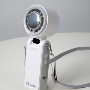 GEEK 쿨패드 휴대용 무선 100단 미니 핸디선풍기 SGF-5402W 화이트