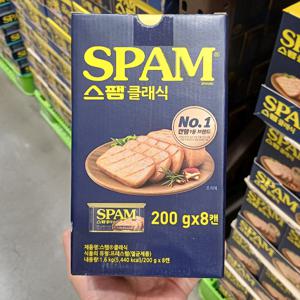 CJ 스팸 싱글 클래식 200g x 8