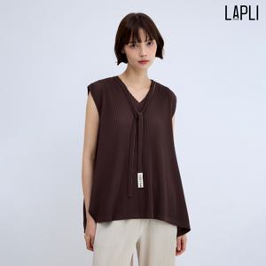 [최초가 129000원] 넥 스트랩 드레이프 베스트_LPVTM125004