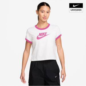 여성 스포츠웨어 반팔 링거 티셔츠 IF4073-101