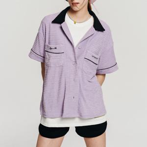 [최초가188,000]테링 볼링 셔츠 Terry Bowling Shirt_Lavender