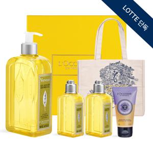 [롯데백화점](단독)(기프트) 버베나 샤워 젤 500ml 세트 (+디럭스 3종+카바스백)