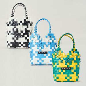 51번. [마르니] 다이아몬드 우븐 바스켓백(M00637 M00IW)