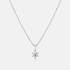 [메트로시티 주얼리] 디아만테 14K 화이트 네크리스 A231DN1081W4A