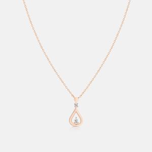 [메트로시티 주얼리] 스틸라 14K 로즈 네크리스 A233GN1331R4A