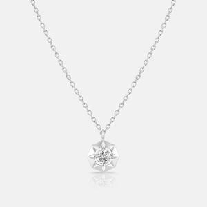 [메트로시티 주얼리] 디아만테 14K 화이트 네크리스 A213DN1215W4A