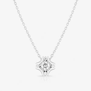 [메트로시티 주얼리] 디아만테 14K 화이트 네크리스 A213DN1216W4A