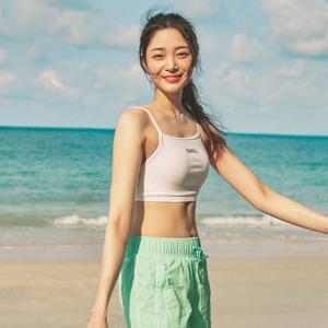 우먼 에센셜 액티브 브라탑 화이트 (B5SWWBR002WHT)