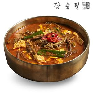 장순필 얼큰 매콤한 가마솥 육개장 600g 5봉, 10봉