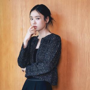 셀렙샵 에디션 25FW 오로라 멀티 트위드 볼레로자켓