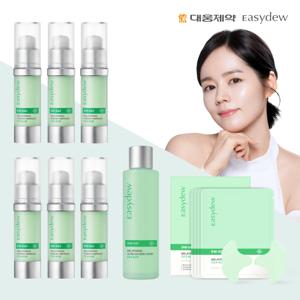 대웅 이지듀 멜라토닝 앰플 시카 알로에 6개+토너1개+알로에 패치