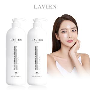 [라비앙] 실크헤어 헤어앤스칼프 올인원 트리트먼트X2
